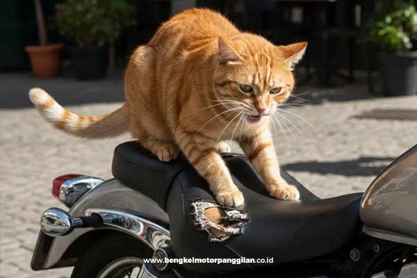 Pemeriksaan kenyamanan dan aksesori motor